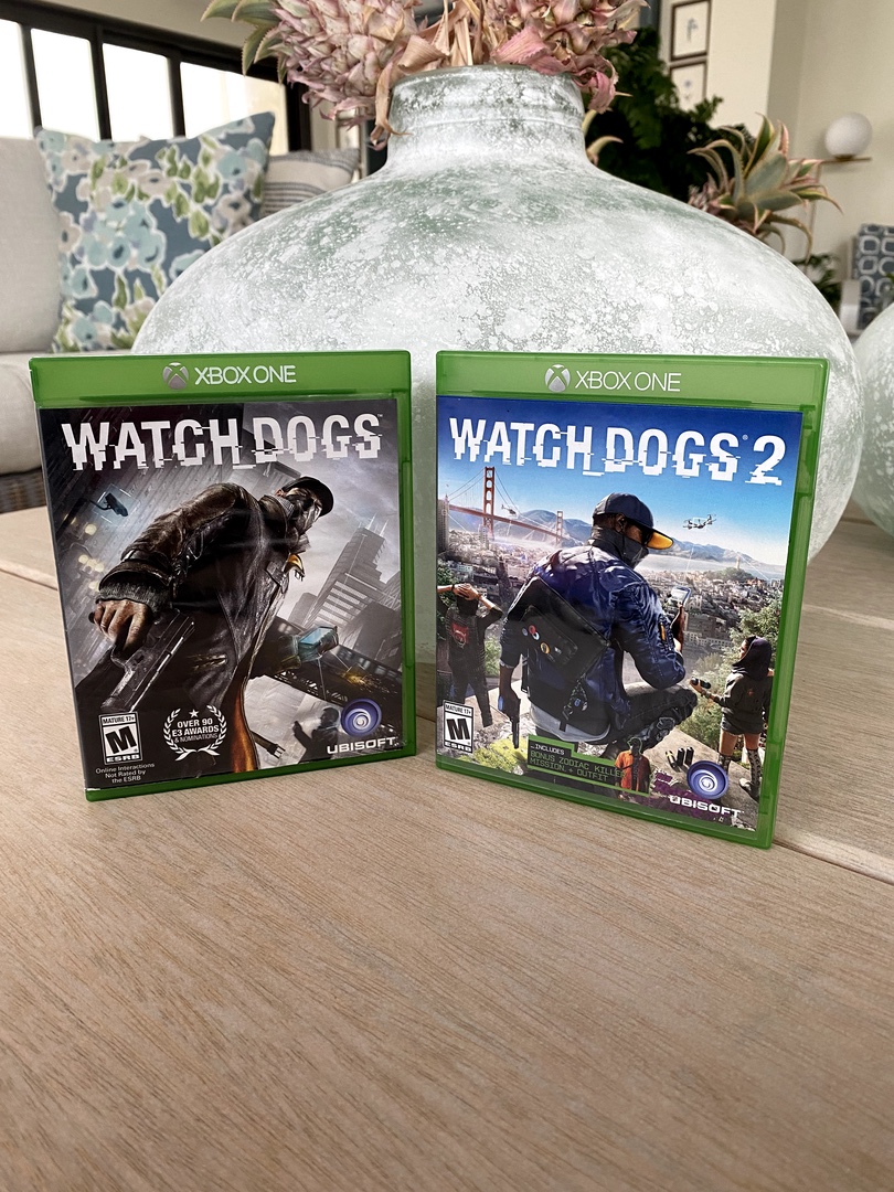 consolas y videojuegos - Watch Dogs 1 & 2