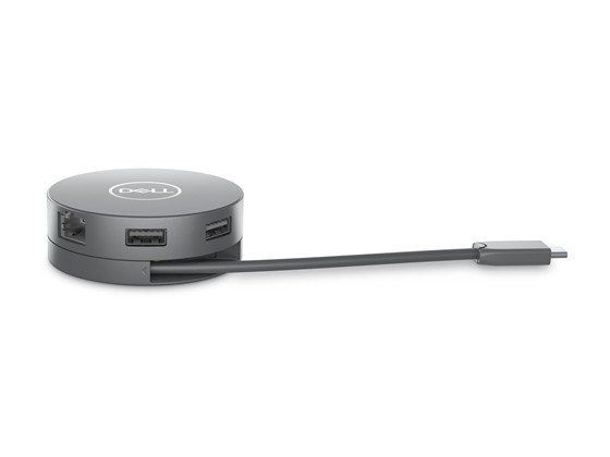 computadoras y laptops - DOCKING STATION DELL DA305 PARA LAPTOP DELL, 6 EN 1 USB-C, 2X USB-A 3.2, 1X USB- 1