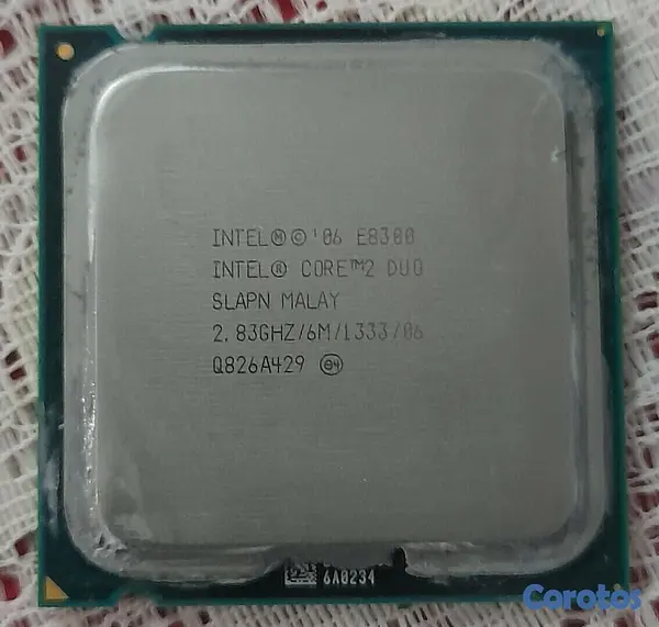 computadoras y laptops - Procesador Intel Core 2 Duo 2.83 GHz 2