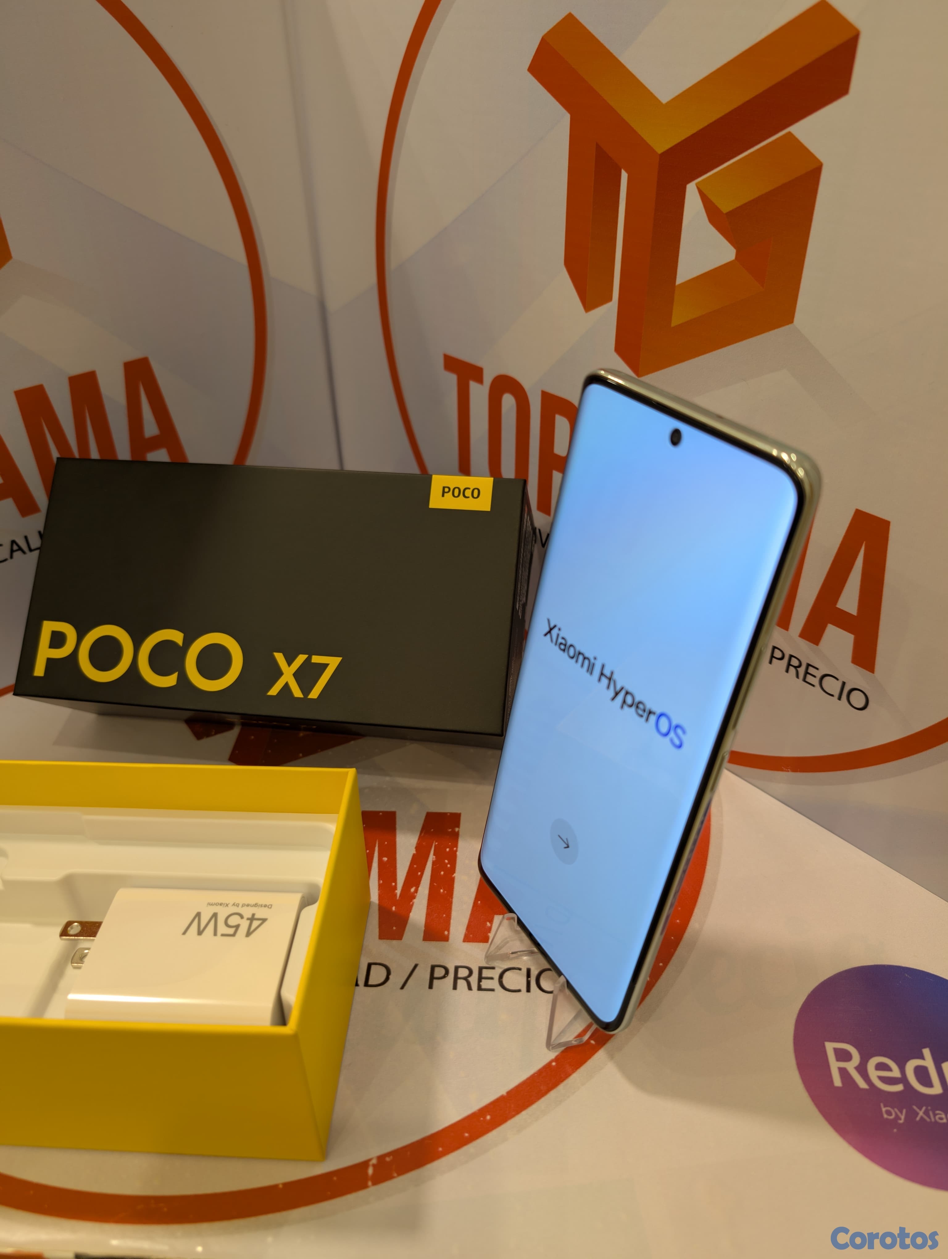 celulares y tabletas - POCO X7 5G, 8GB RAM 256GB ROM  6