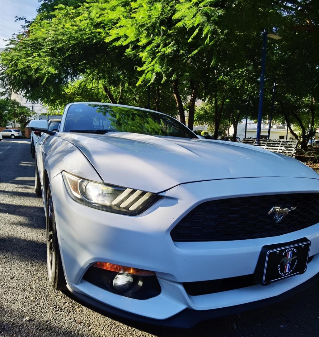 carros - Ford mustang 2015 ecoboost premium convertible, 2.3turbo