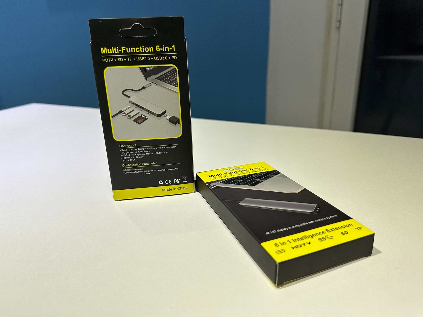 accesorios para electronica - Vendo Adaptadores para Macbook Type-C 6 in 1 - Nuevo Sellado RD$ 2,450 NEG 1