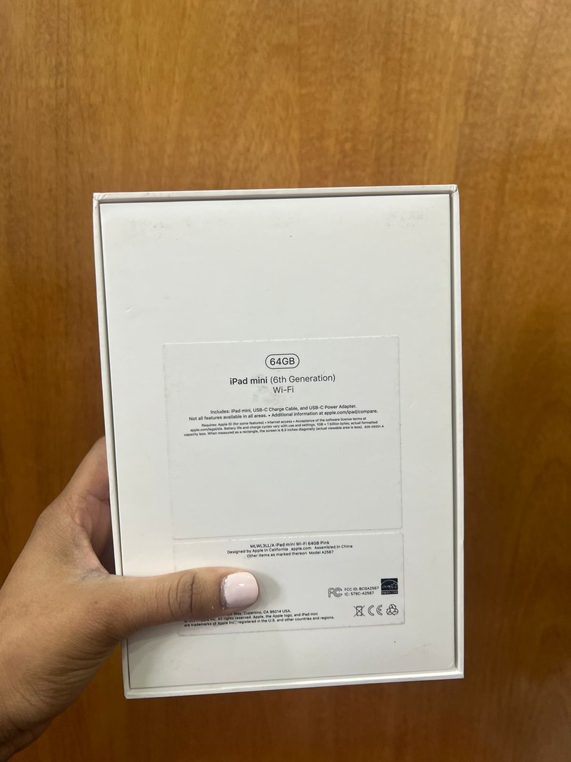 celulares y tabletas - iPad Mini 6TA Gen 64gb Open Box Wi-Fi  2