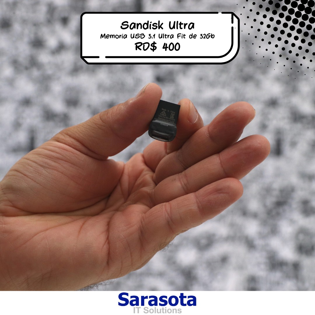 accesorios para electronica - Sandisk memoria USB 3.1 Ultra Fit de 32Gb 1