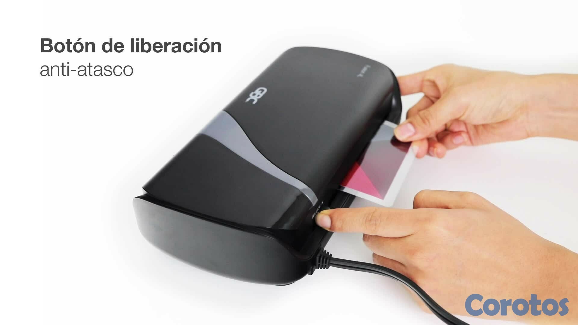 impresoras y scanners - PLASTIFICADORA GBC FUSION 4L P6664 PARA CARNET,LAMINAS 3 y 5  2