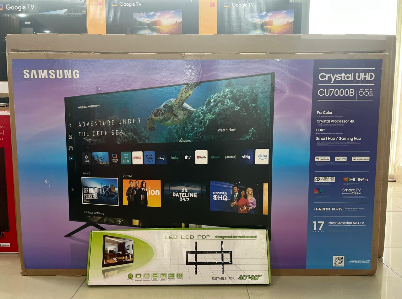 tv - 
TV SAMSUNG 55 PULGADAS CU7090 4K FULL HD NUEVA #ofertas 
