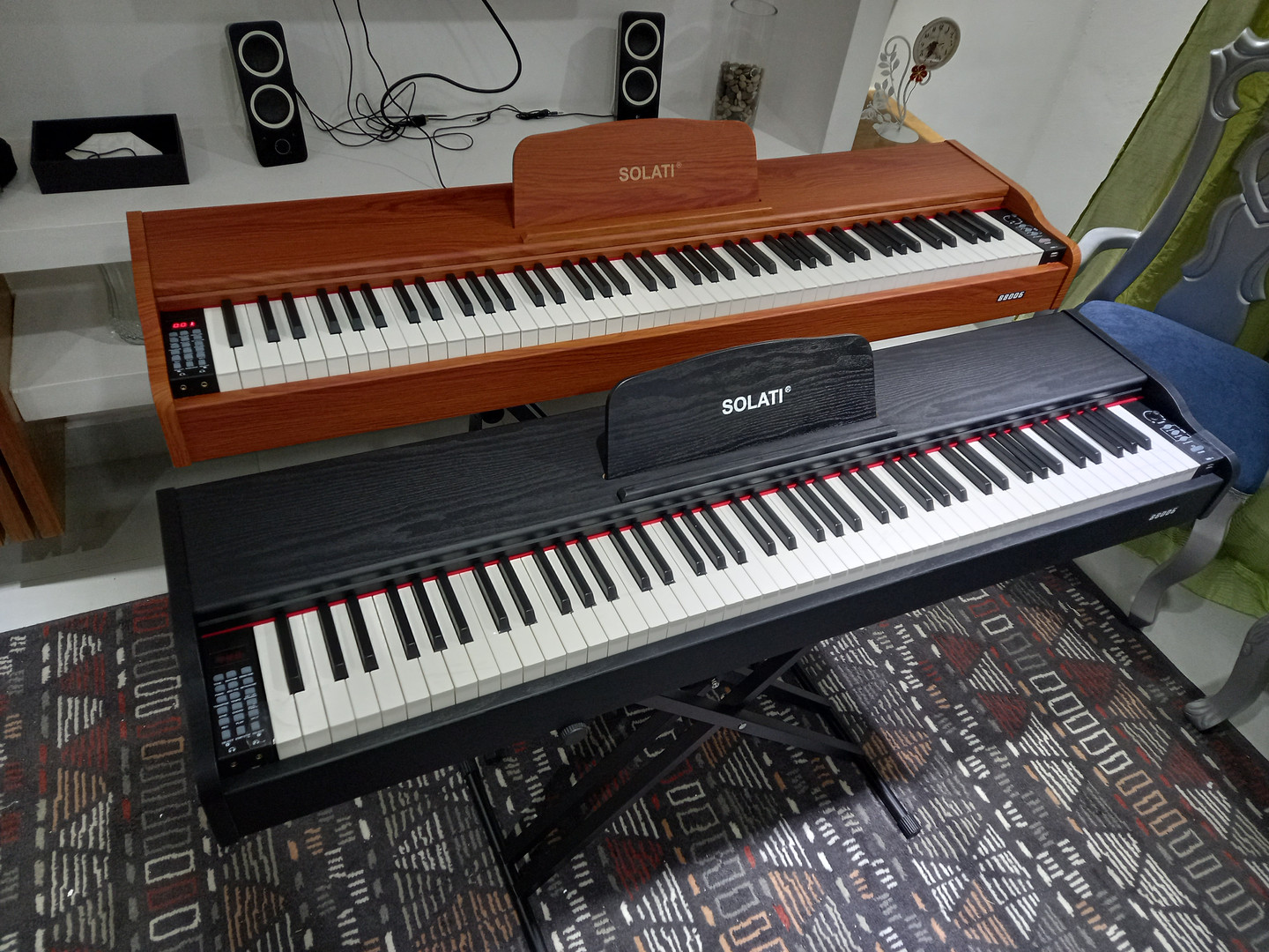 instrumentos musicales - PIANO 7 OCTAVAS 88 TECLAS DURAS USB 900 SONIDOS PUERTO MIDI 