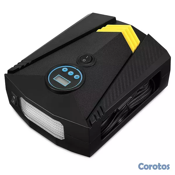 decoración y accesorios - Bomba de aire digital 12V para vehículo con conector para el cigarrillero 4