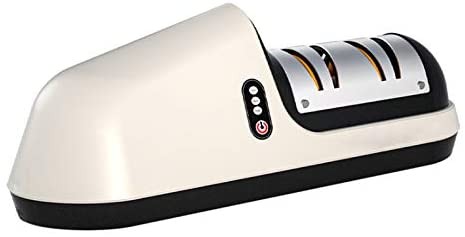 electrodomesticos - Afilador de cuchillos eléctrico, cocina profesional, USB recargable  Amolador 2