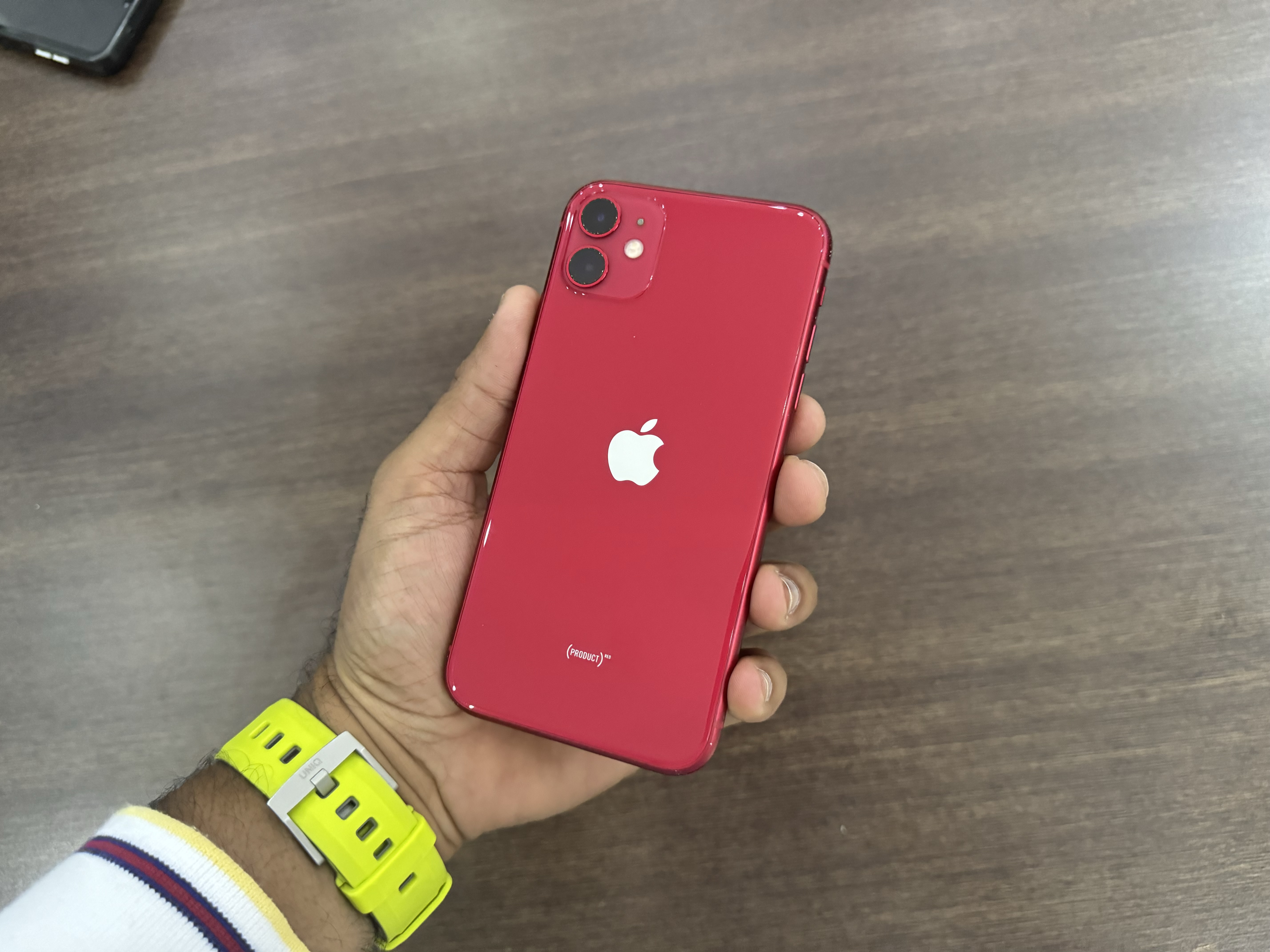 celulares y tabletas - iPhone 11 64GB Red Usado, Desbloqueado RD$ 15,300  0