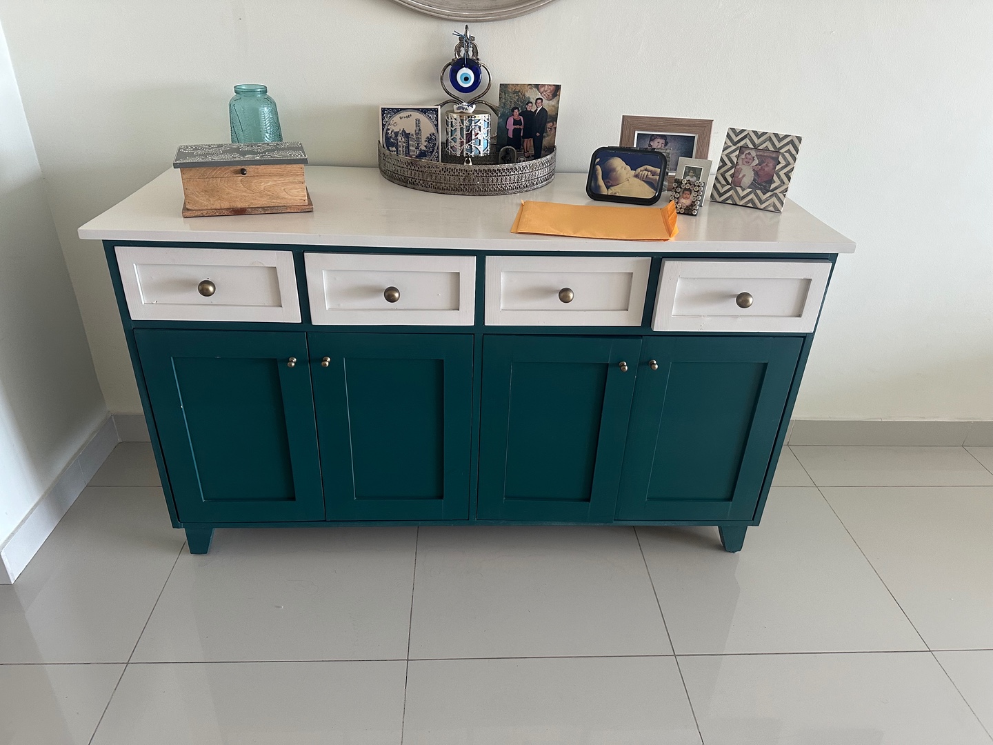 muebles y colchones - Bufetera en madera sólida 