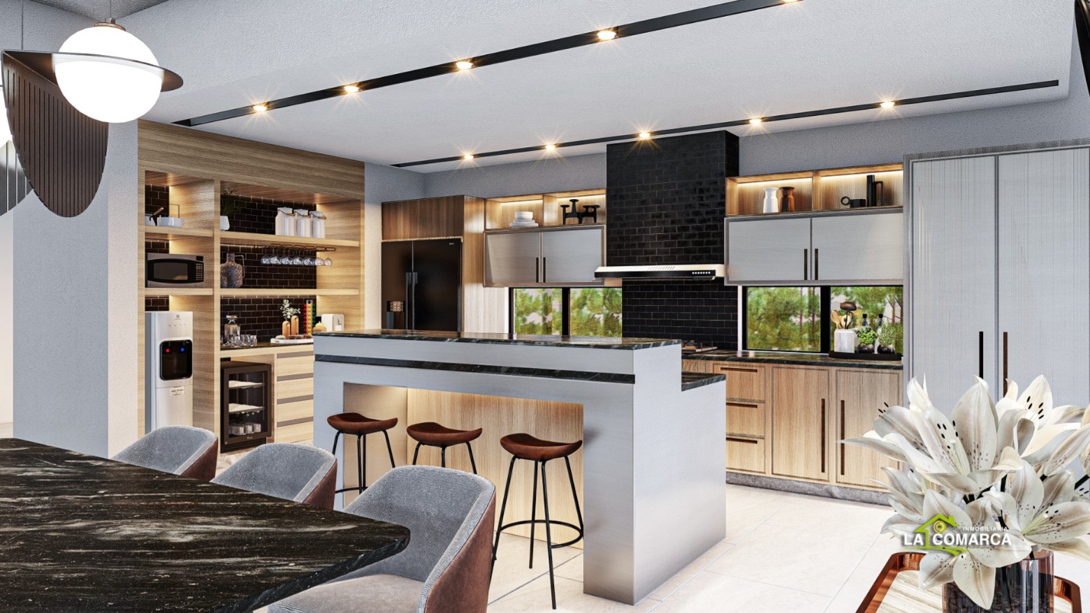 casas - Casa en Venta de dos Niveles en Santiago 3