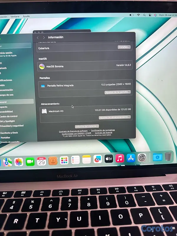 computadoras y laptops - MacBook Air 2018 3