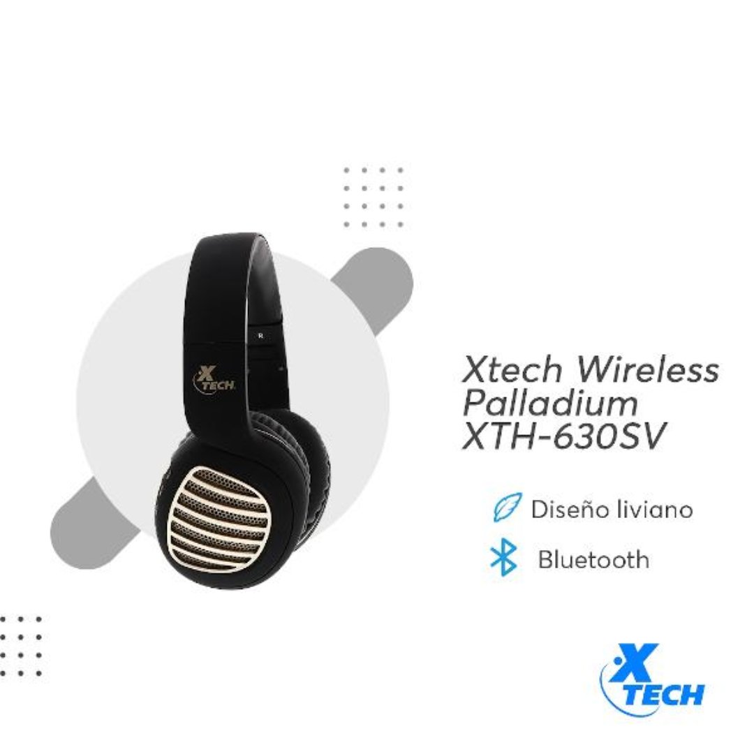 computadoras y laptops - AUDIFONO CON MICROFONO BLUETOOTH XTECH PALLADIUM BLUETOOTH  1