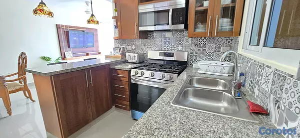 apartamentos - vendo amueblado o sin muebles 6to piso con derecho azotea privada  13