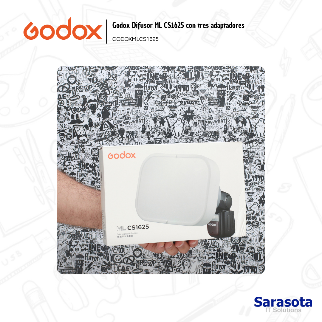 accesorios para electronica - Godox Difusor plegable ML-CS1625 2