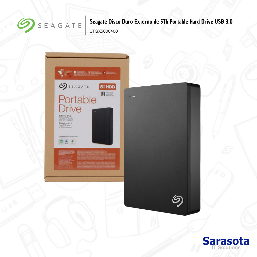 accesorios para electronica - Seagate Disco Externo de 5Tb  0