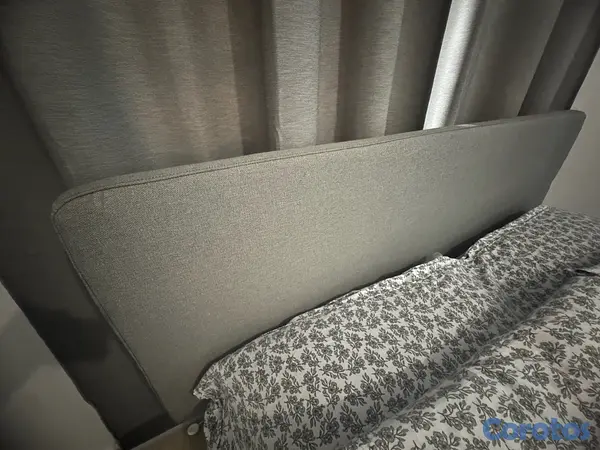 muebles y colchones - Cama Queen tapizada - Ikea serie TÄRNKULLEN 2