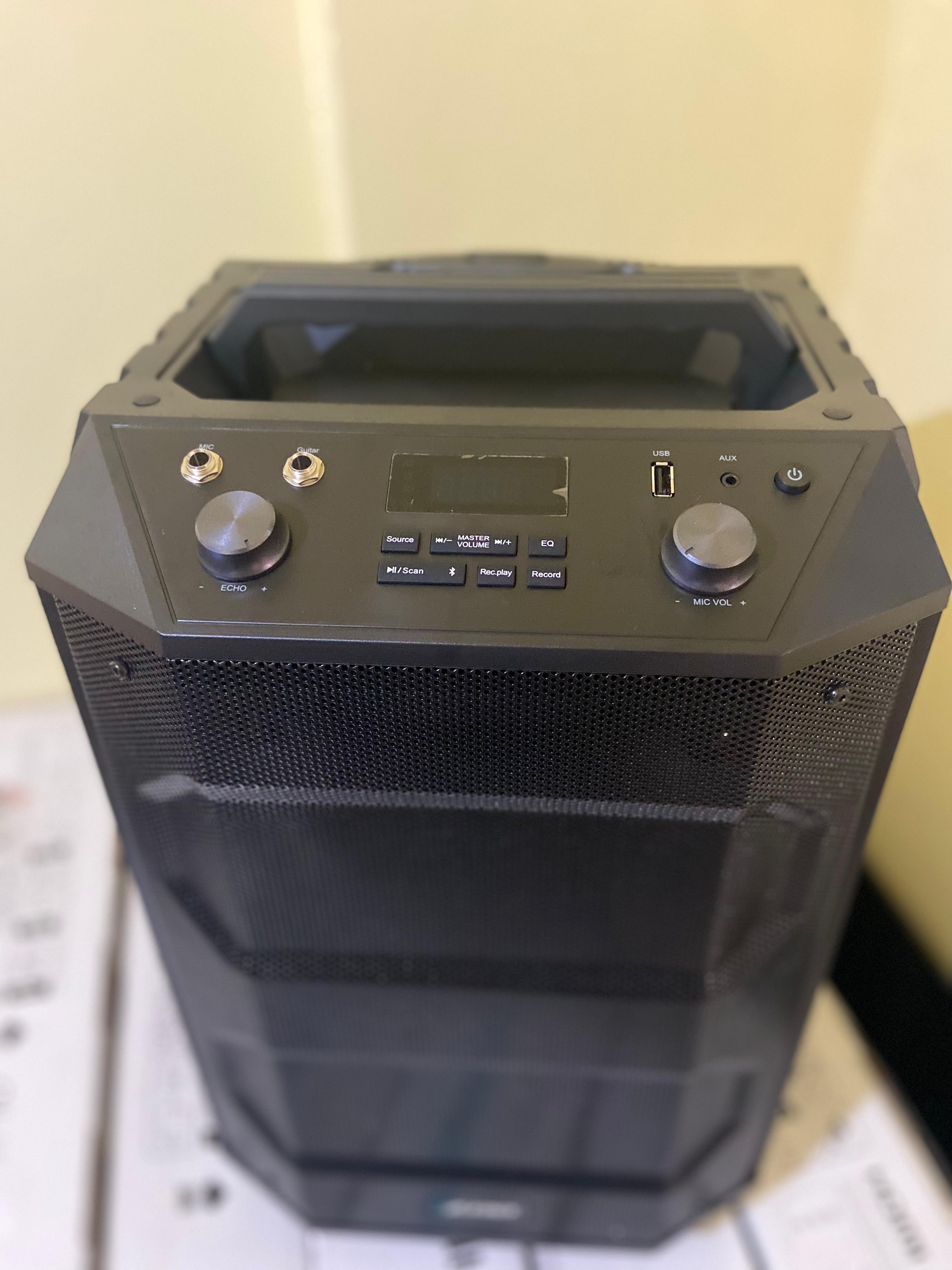 camaras y audio - Bocinas amplificadas Fenda (F&D) 10 pulgadas modelo T5 recargable. 2