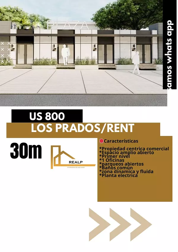 oficinas y locales comerciales - Alquiler local en los prados 