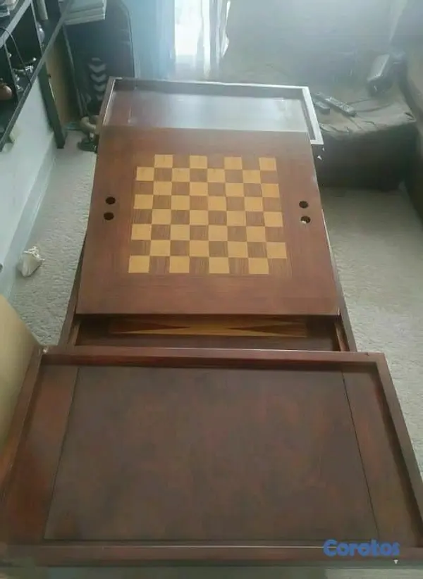 muebles y colchones - mesa de caoba  4