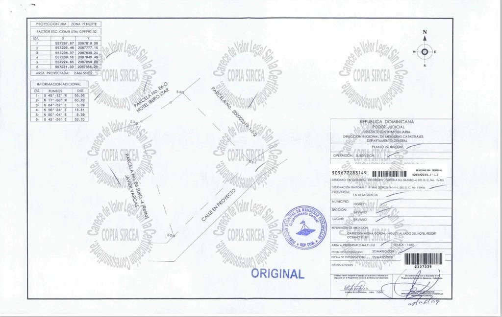 solares y terrenos - Vendo solar en entrada proyecto res en Bavaro  0