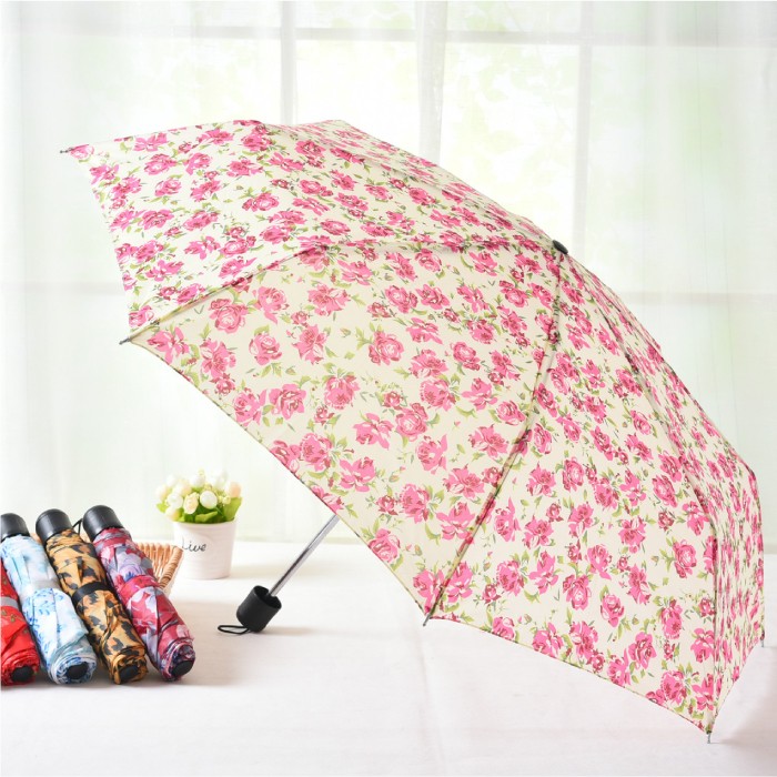 herramientas, jardines y exterior - Sombrilla Paraguas Parasol ligera compacta plegable  3