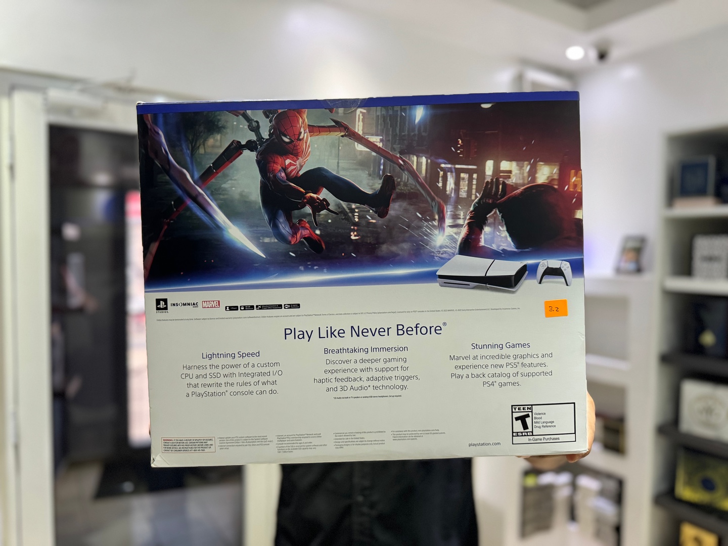 consolas y videojuegos - PlayStation5 SLIM Spider Man 2 Nuevo Sellado Version Disco,$ 36,400 NEG 1