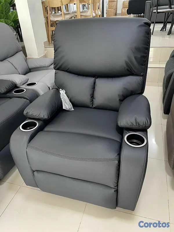 muebles y colchones - SILLON RECLINABLE MASAJEADOR  2