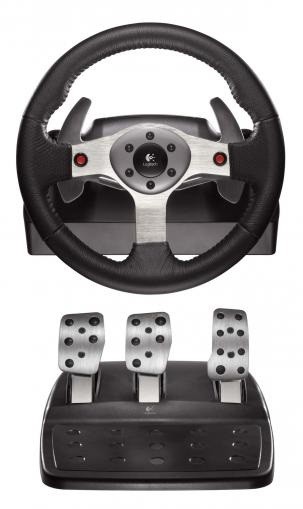 consolas y videojuegos - Volante y Pedales Logitech G25 para PS3 y PC.