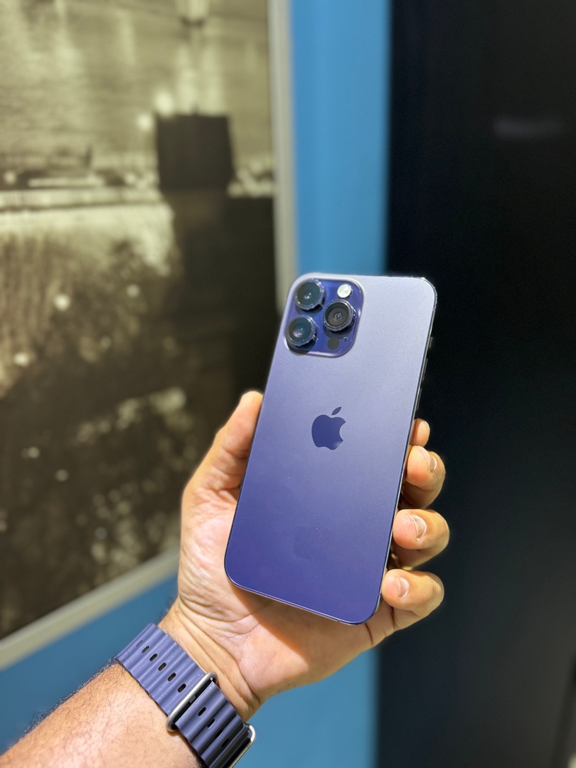 celulares y tabletas - Vendo iPhone 14 Pro Max 512GB Purple, Desbloqueado Altice, Garantía, RD$ 55,500  0
