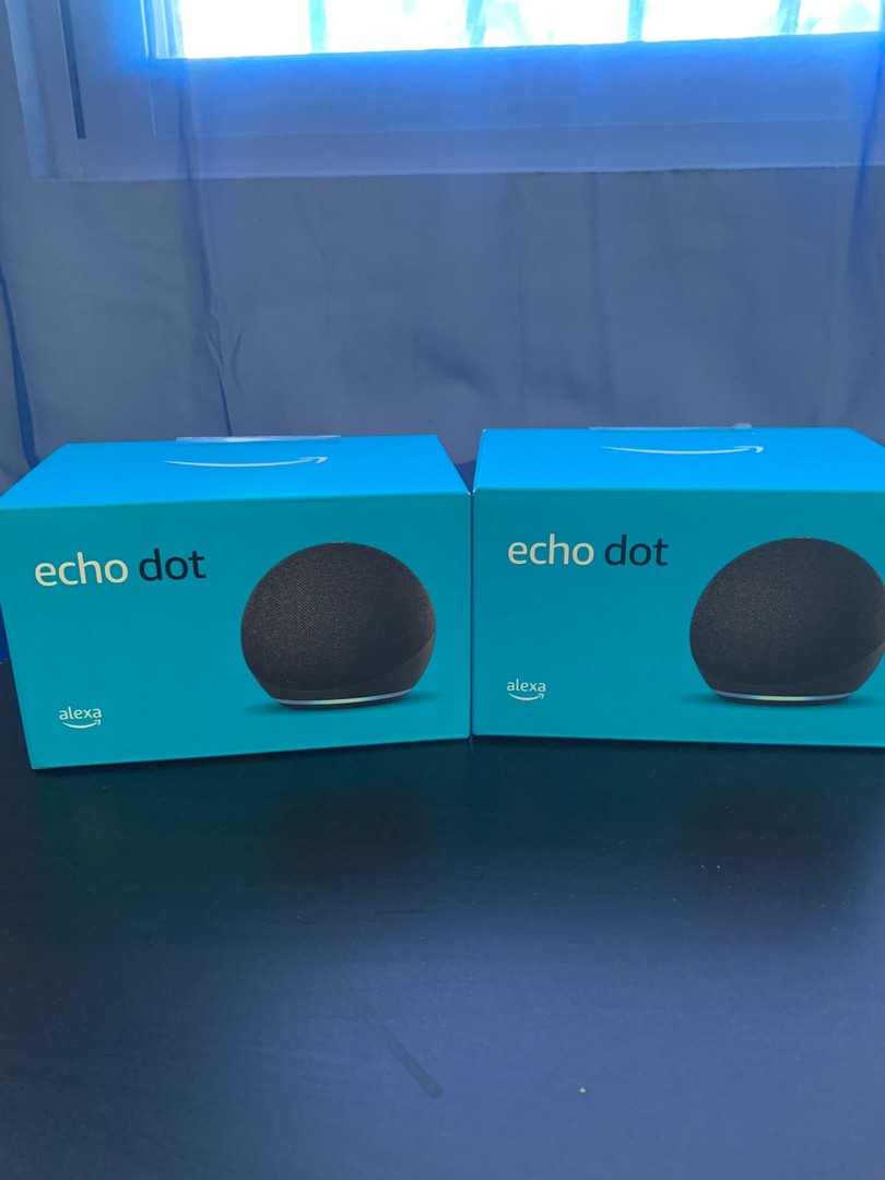 camaras y audio - Alexa Echo Dot 4ta Generacion Sin Reloj