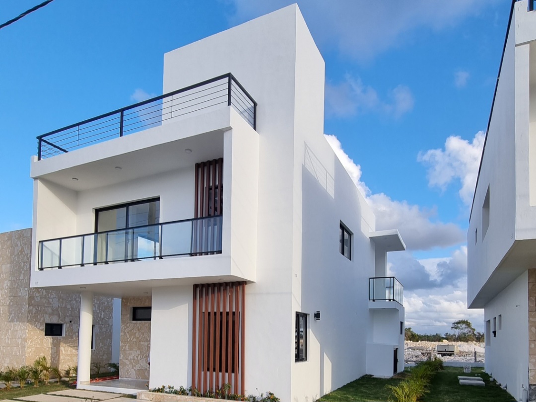 casas - Villas en venta en Punta Cana a e minutos de Downtown Punta Cana.