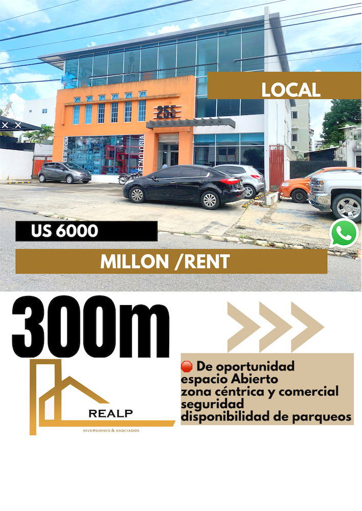 oficinas y locales comerciales - Local céntrico en el millon 0