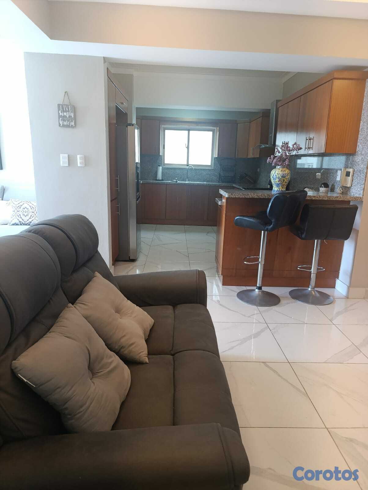 apartamentos - En Sector Mirador Sur, Impecable Torre, Amueblado 6