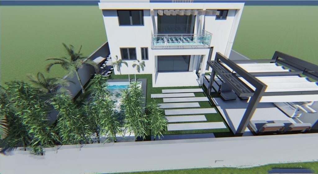 casas - Casa en Proyecto Cerrado con Piscina, Ave. 27 de Febrero  1