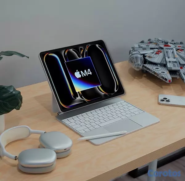 celulares y tabletas - Magic Keyboard para iPad Pro 11” & 13” (M4 / M5) – Nuevos Sellados 2