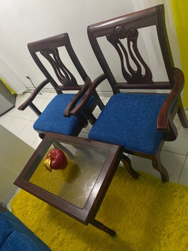 muebles y colchones - Juego en caoba