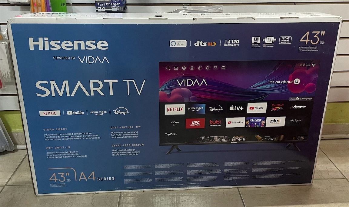 tv - Smart TV Westinghouse, Hisense y Toshiba 32 a 43 Pulgadas Full HD con su base  9