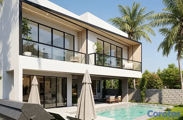casas vacacionales y villas - venta de Villa Luxury en playa nueva Romana diseño de lujo y primera  2
