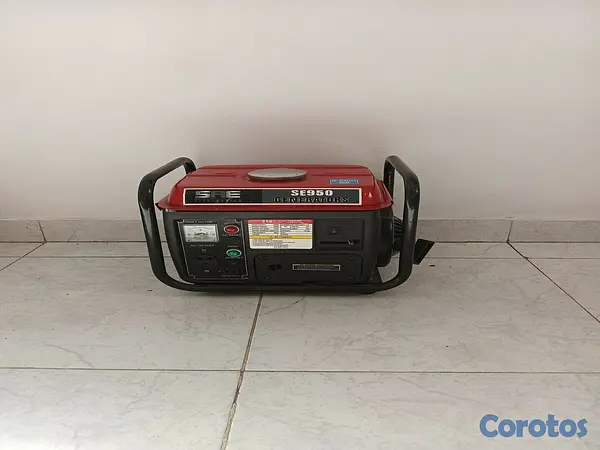 plantas e inversores - GENERADOR ELÉCTRICO PORTÁTIL SAE SE950 DE 650 WATTS  1