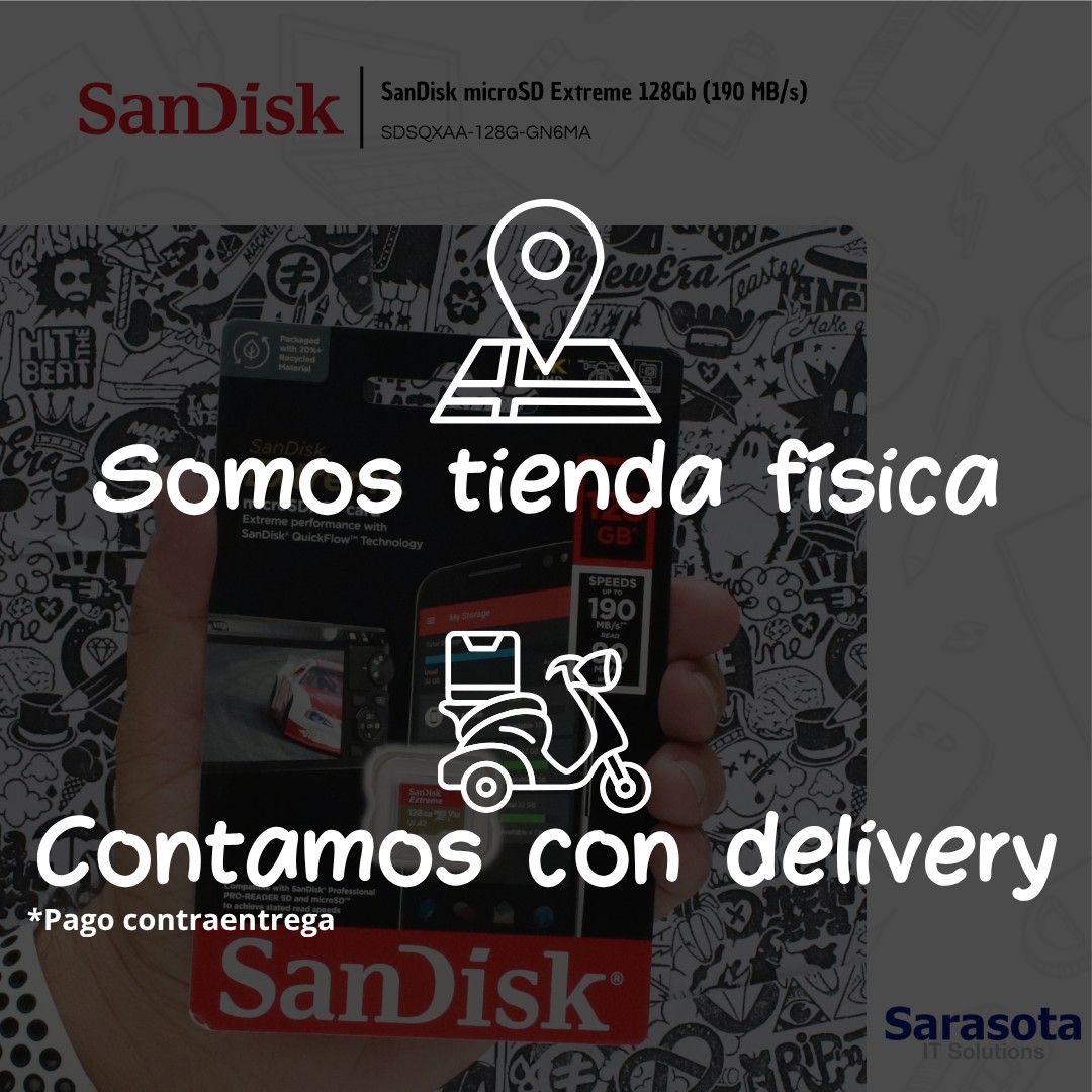 accesorios para electronica - SanDisk microSD Extreme 128Gb 190 MB/s 3