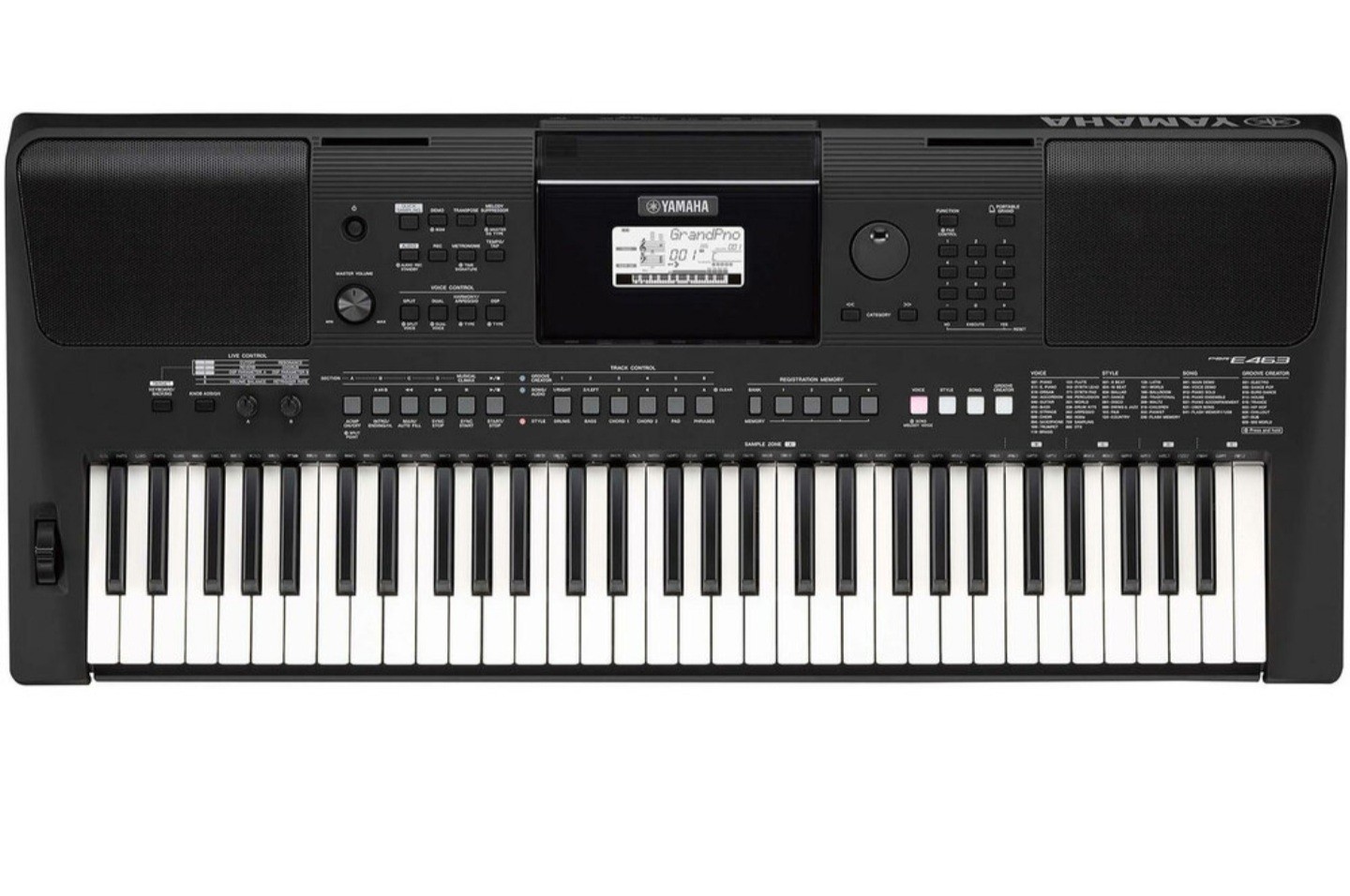 instrumentos musicales - Piano Yamaha PSR E463