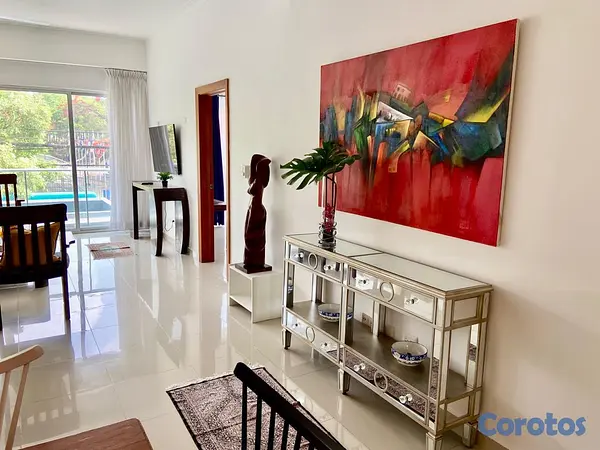 apartamentos - Alquiler de Apartamento Amueblado con Excelente Ub 5