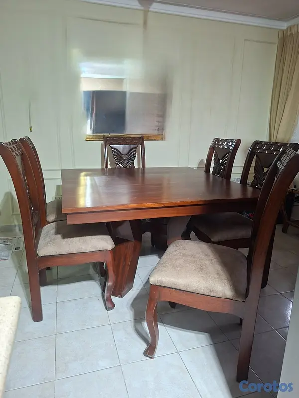 muebles y colchones - Juego de comedor 5