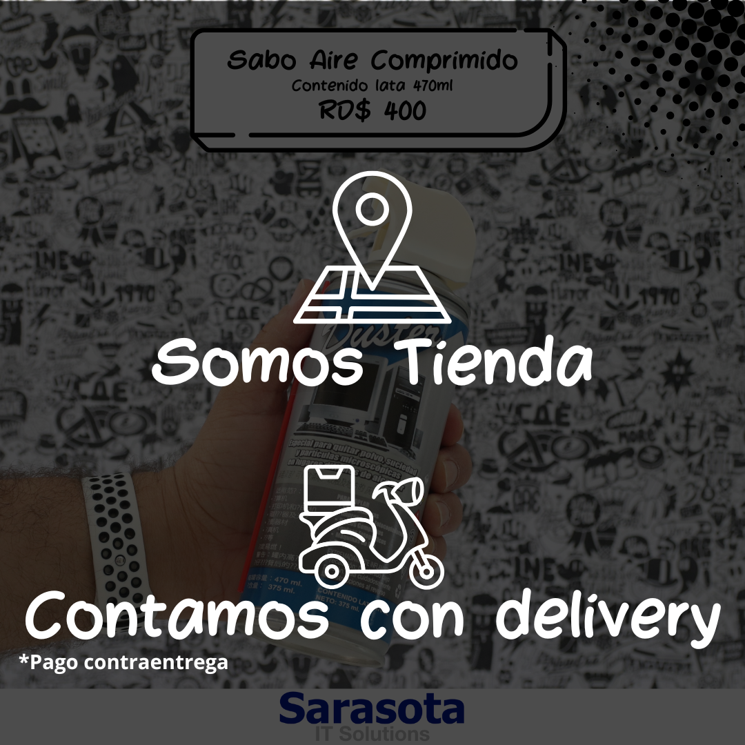 accesorios para electronica - Aire Comprimido Contenido lata 470ml marca Sabo 1