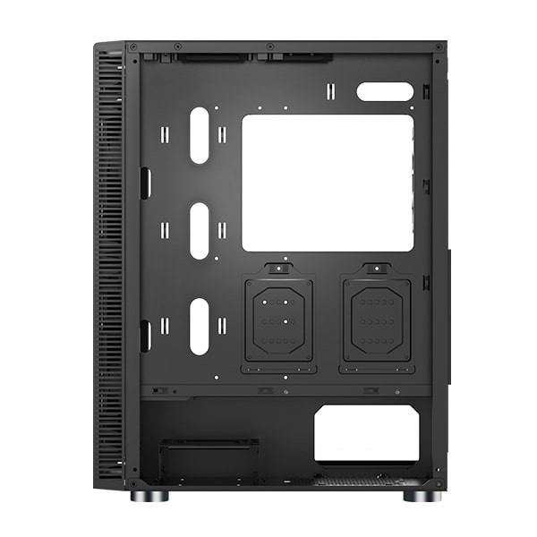computadoras y laptops - Case MONTECH X3 GLASS Negro y Blanco 3