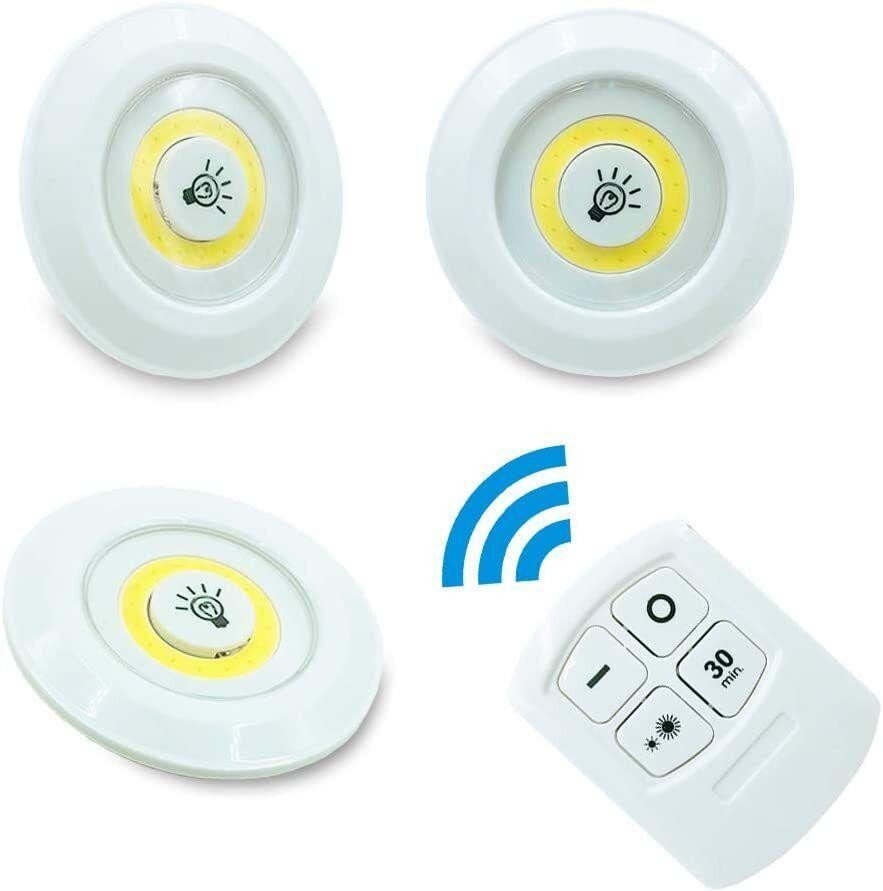 decoración y accesorios - LUZ LED CON CONTROL REMOTO JUEGO DE 3 ZDWJ-210 4