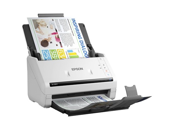 impresoras y scanners - SCANNER EPSON DS-530II, DS-530, 35 PPM / 70 IPM: 300 DPI BLANCO Y NEGRO, COLOR,  2