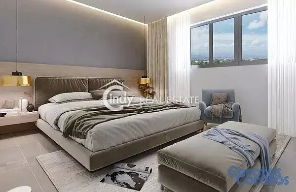 apartamentos - Apartamento 88m², 2 Hab, 1 Parqueo en Santiago 4